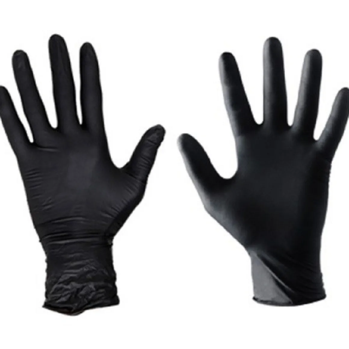 Nitril Handschoenen (Wegwerp) Zwart 100st. - Maat L