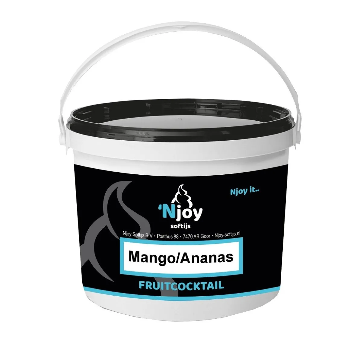 Njoy Fruitcocktail Ananas/Mango (1kg)