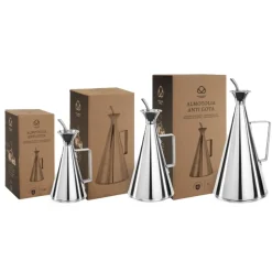 No-drip Olie/Azijnfles RVS 0,25L