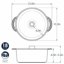 Nordic Ware Angel Food Cake Bakvorm