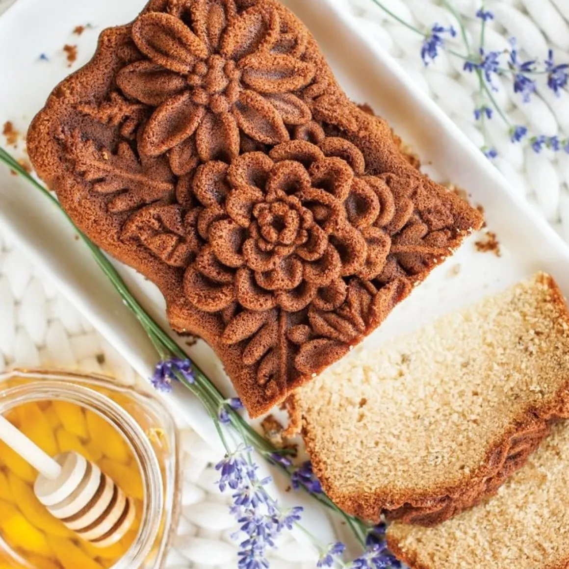 Nordic Ware Cakevorm Wilde Bloemen