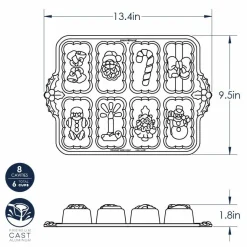 Nordic Ware Kerst Mini Bakvorm