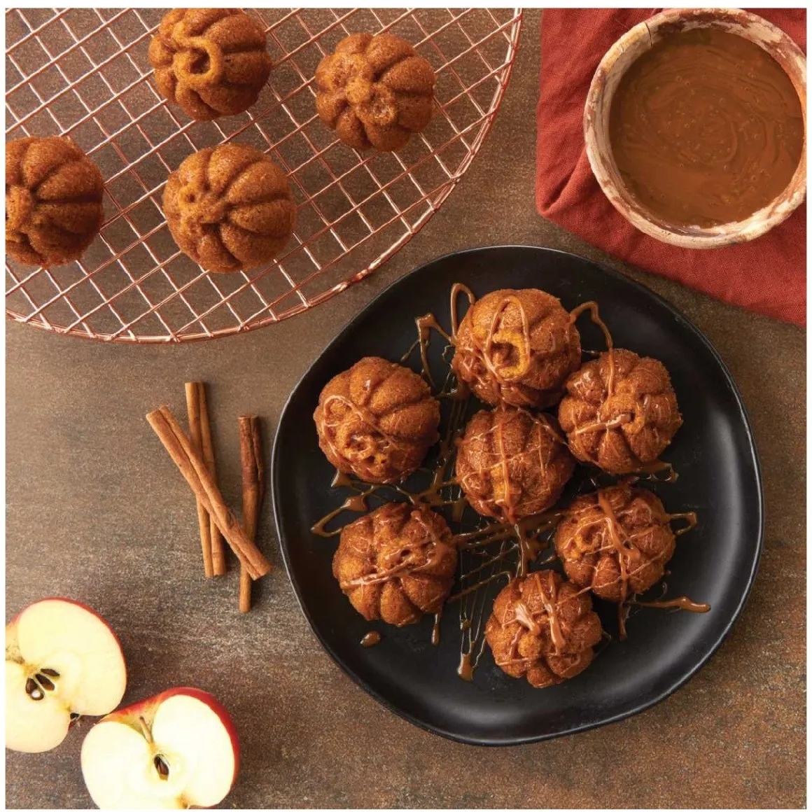 Nordic Ware Kleine Pompoenen Bakvorm