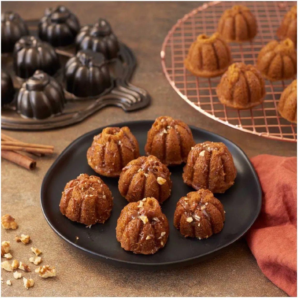 Nordic Ware Kleine Pompoenen Bakvorm