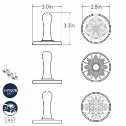 Nordic Ware Koekjesstempel Starry Night Set/3