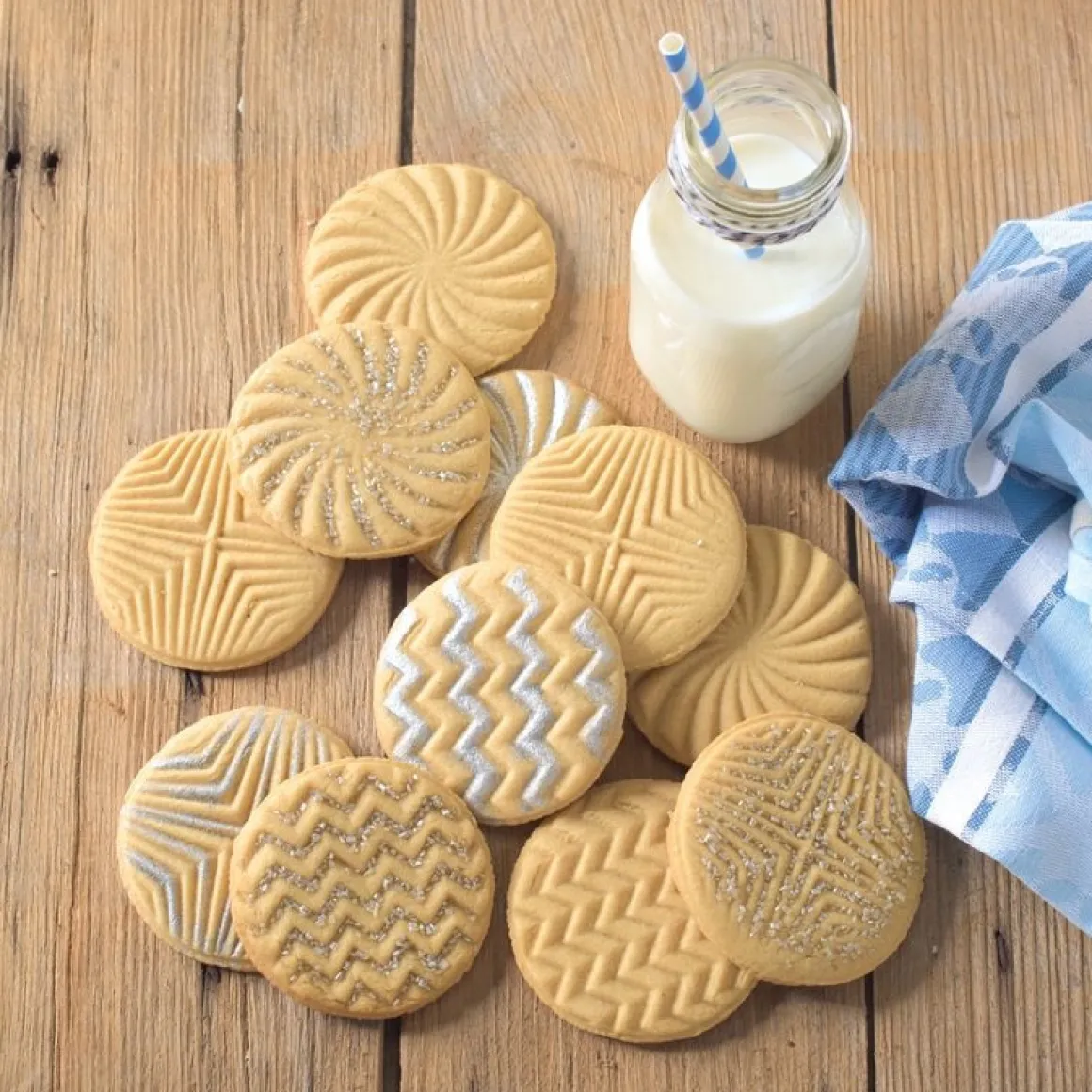 Nordic Ware Koekjesstempel Geo Set/3