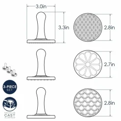 Nordic Ware Koekjesstempel Seizoenen Set/3