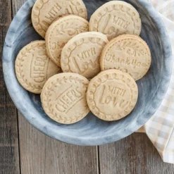 Nordic Ware Koekjesstempel Greetings Set/3