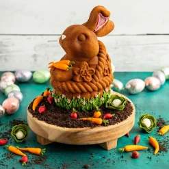 Nordic Ware Paashaas in Mandje Bakvorm