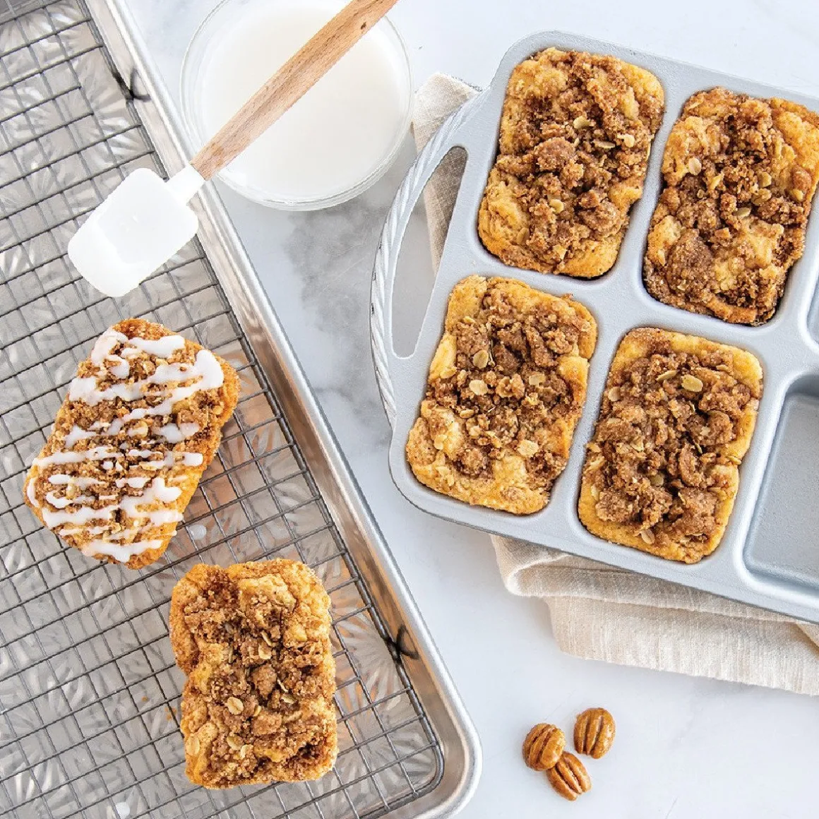 Nordic Ware ProCast Mini Loaf Bakvorm