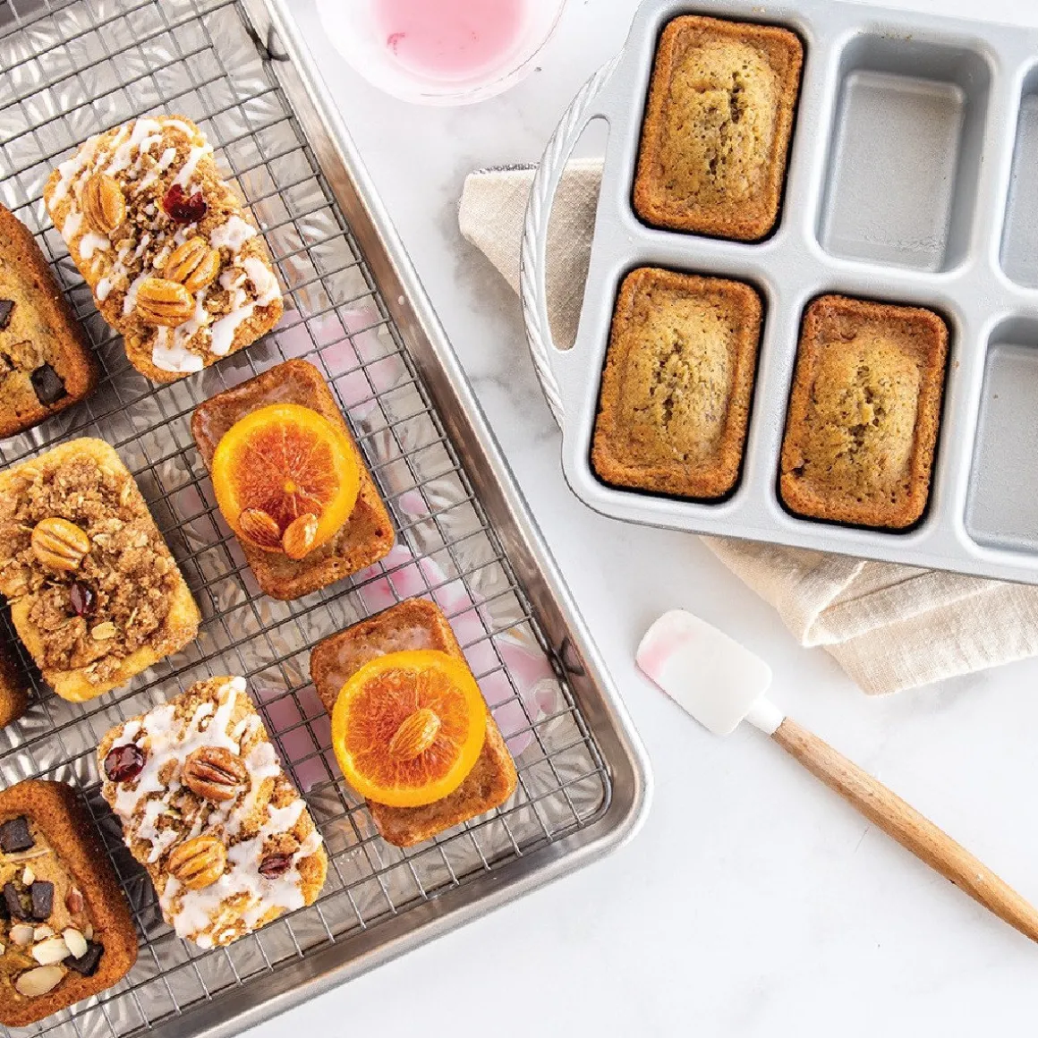 Nordic Ware ProCast Mini Loaf Bakvorm