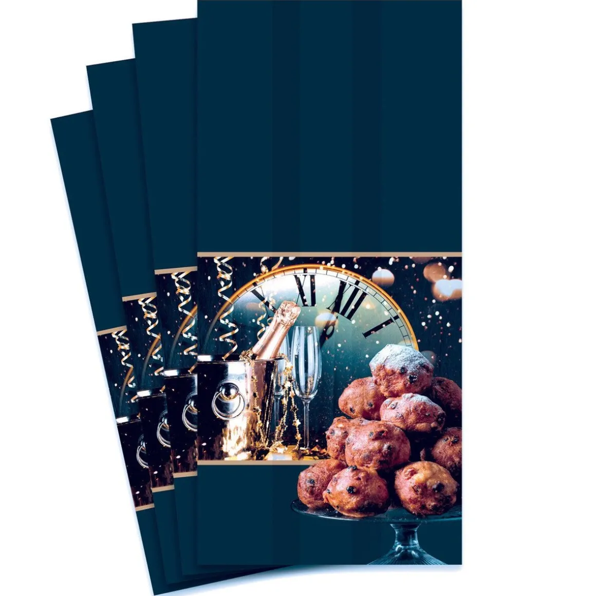 Oliebollenzak Zwart 160x100x380mm