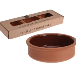 Ovenschaal Terracotta Ø12cm Set/3
