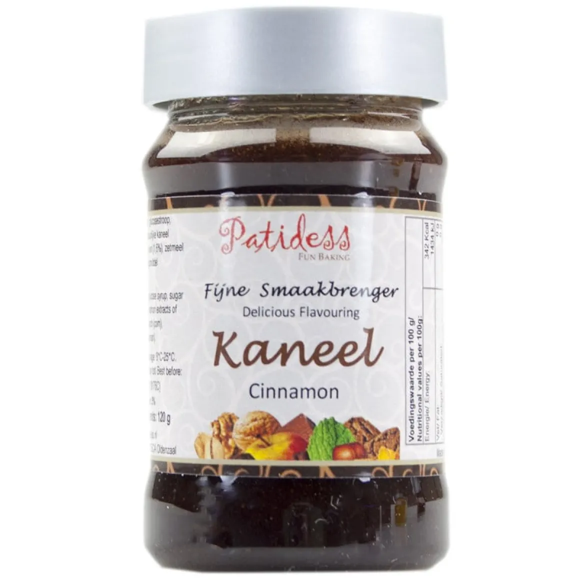 Patidess Smaakpasta Kaneel 120g