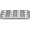 Patisse Mini Muffin/Cupcake Bakvorm Silver-Top 12 Stuks 25cm