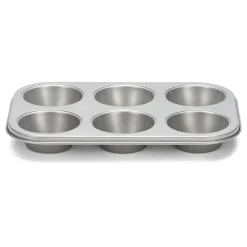 Patisse Muffin / Cupcake Bakvorm Silver-Top 6 stuks 27cm