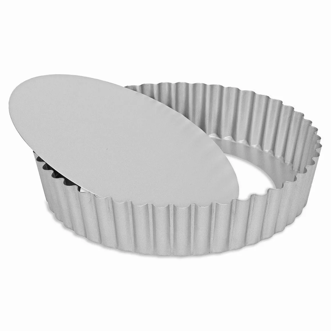 Patisse Quichevorm Losse Bodem Hoge Rand Silver-Top Ø15cm