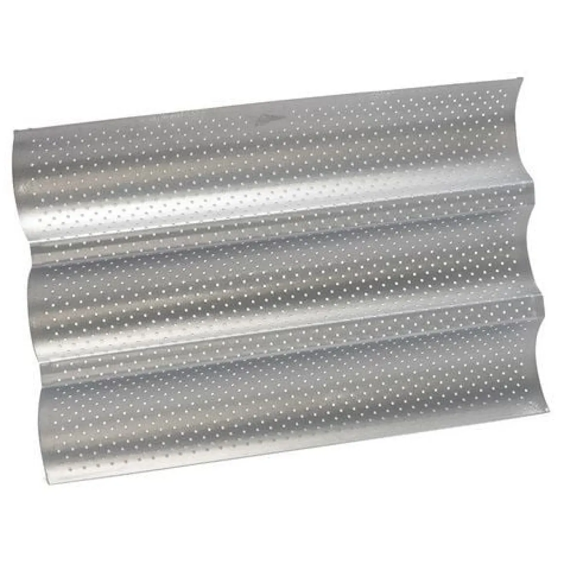 Patisse Stokbroodvorm 3-delig Silver-Top 38x24cm