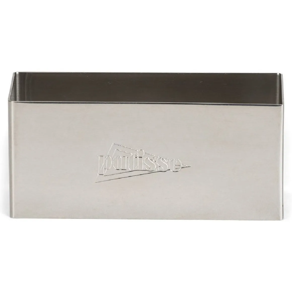 Patisse Taartring Rechthoek RVS 9x3cm