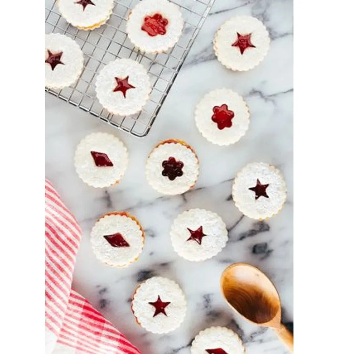 Patisse Uitsteker Linzer (Bloem/Ster/Vierkant) RVS 5cm Set/3