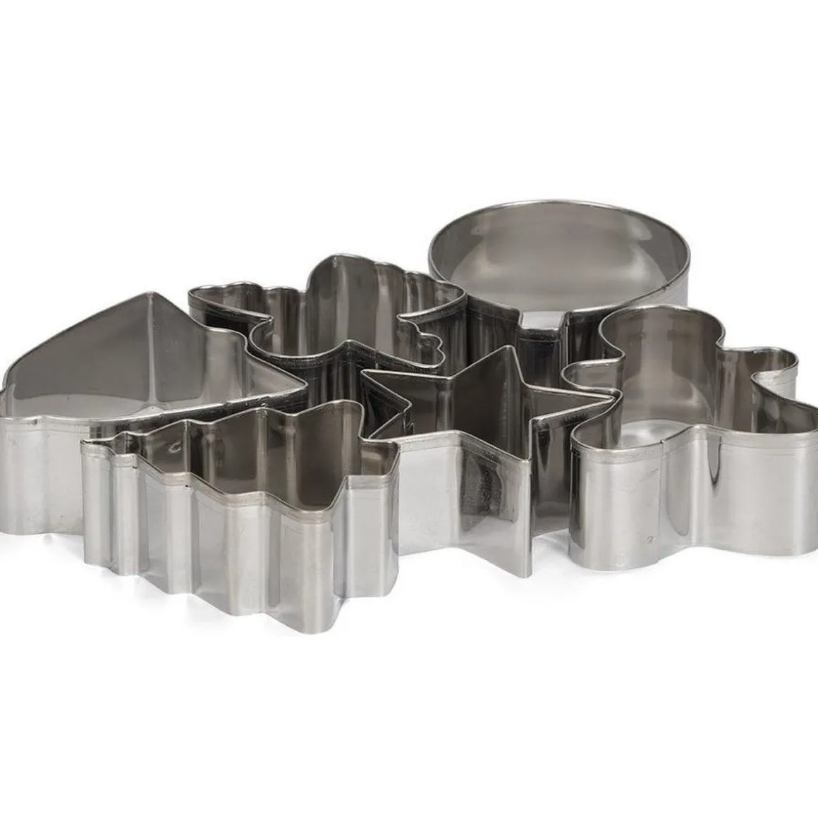 Patisse Uitstekers Kerst RVS 6-delig