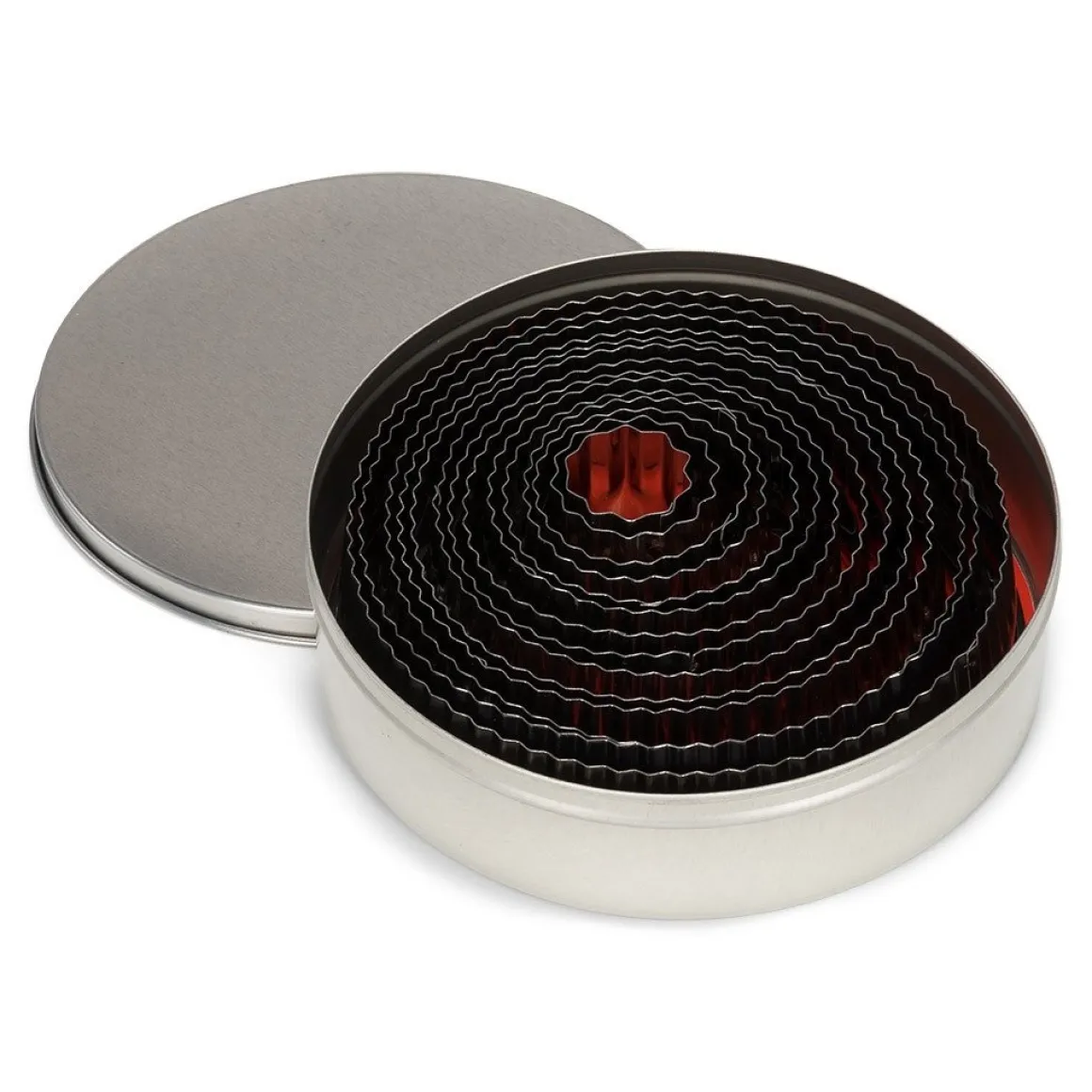 Patisse Uitstekers Rond Kartel RVS 14-delig