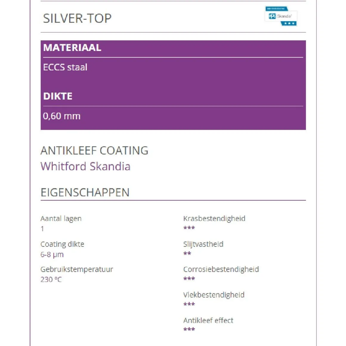 Patisse Verstelbare Bakplaat Silver-Top 33-47cm