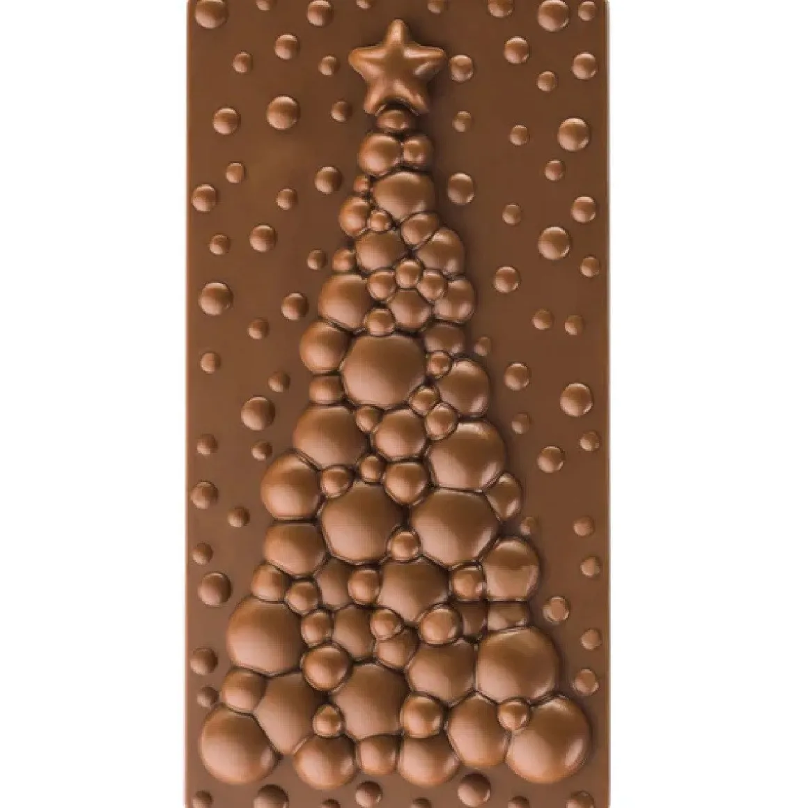 Pavoni Chocolademal Tablet Bubble Tree (3x) 154x77mm