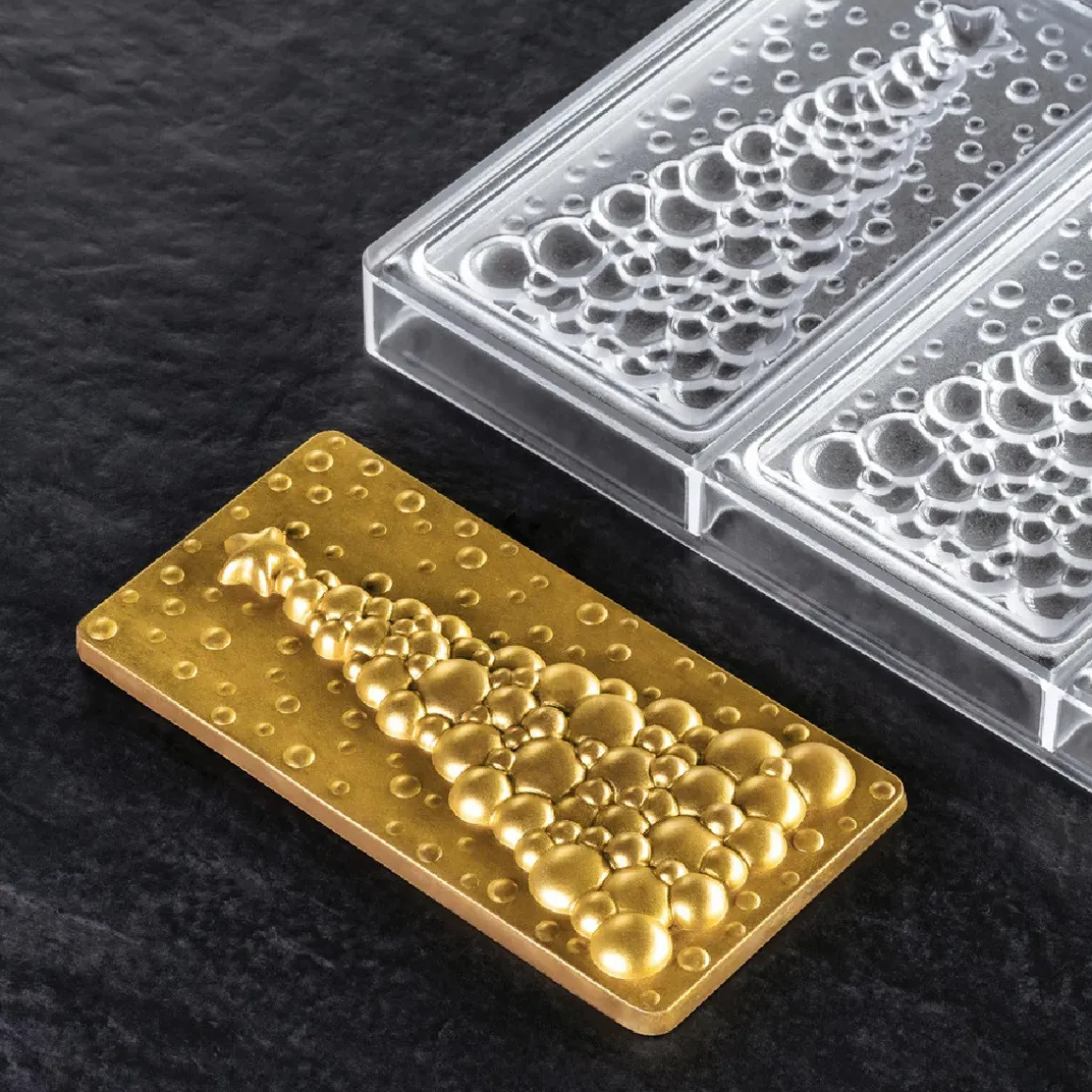 Pavoni Chocolademal Tablet Bubble Tree (3x) 154x77mm