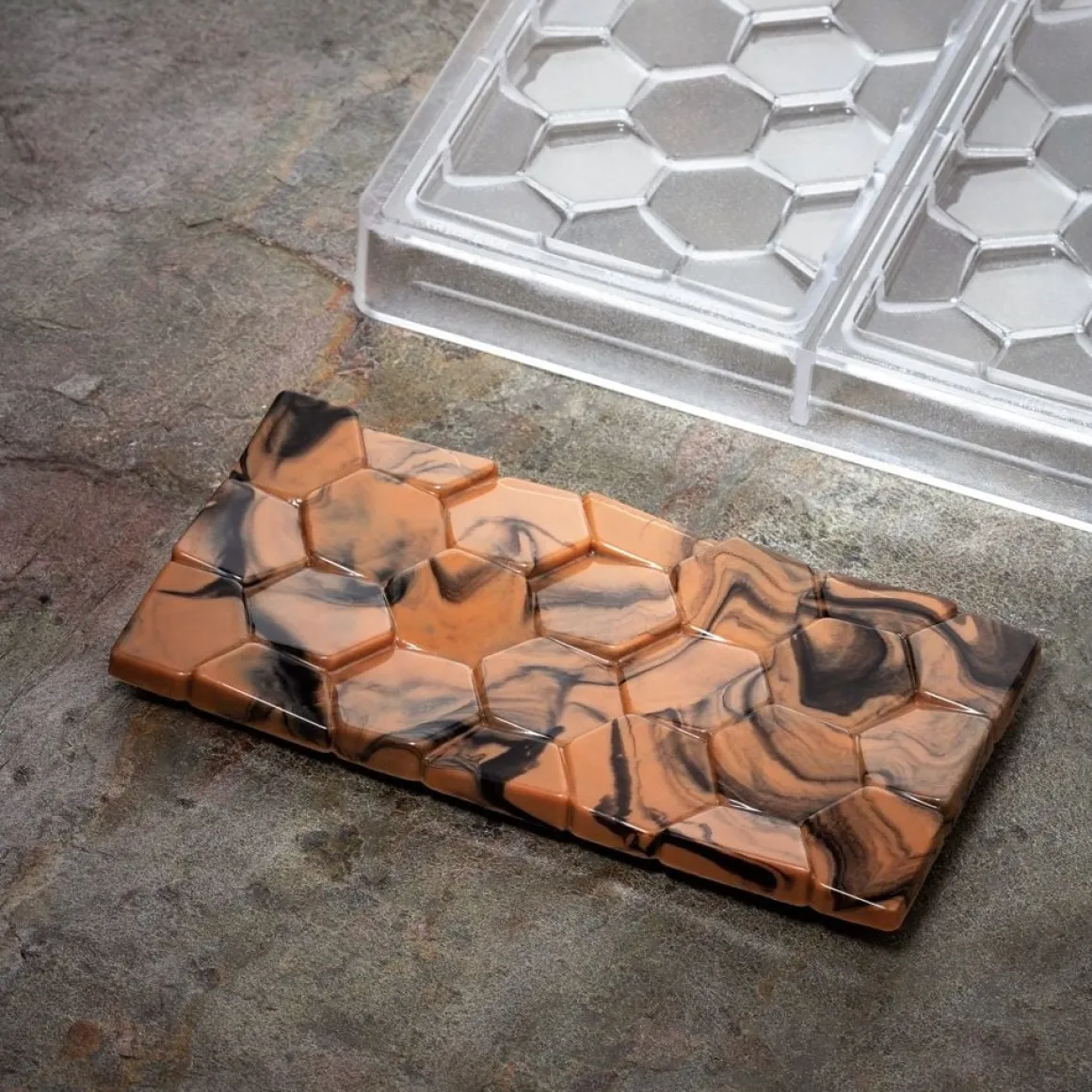 Pavoni Chocolademal Tablet Pave (3x) 155x78mm