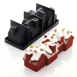 Pavoni Siliconen Vorm Chalet 250x83x90mm