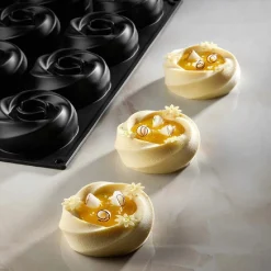 Pavoni Siliconen Vorm Karma 80x30mm (12) 40x30cm