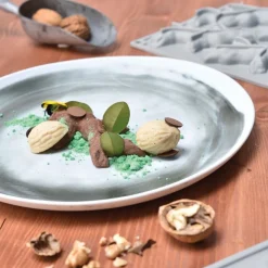 Pavoni Siliconen Vorm Notendop 38x28mm (18) 30x17,5cm