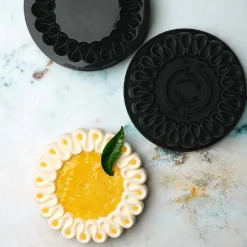 Pavoni Siliconen Vorm Ondulation Ø18x4,5cm