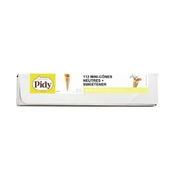 Pidy Mini Hoorntjes Neutraal Ø2,5x7,5cm (112 st.)