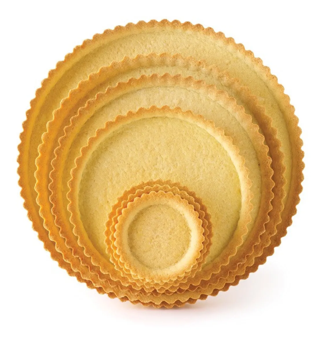 Pidy Zanddeegtaart Rond Zoet Ø24cm (10 st.)