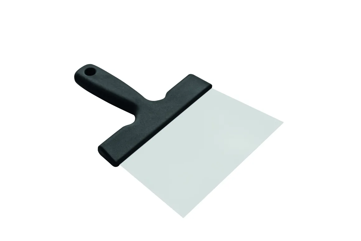 Plaatkrabber Prof. RVS (voor Chocolade) 18cm**