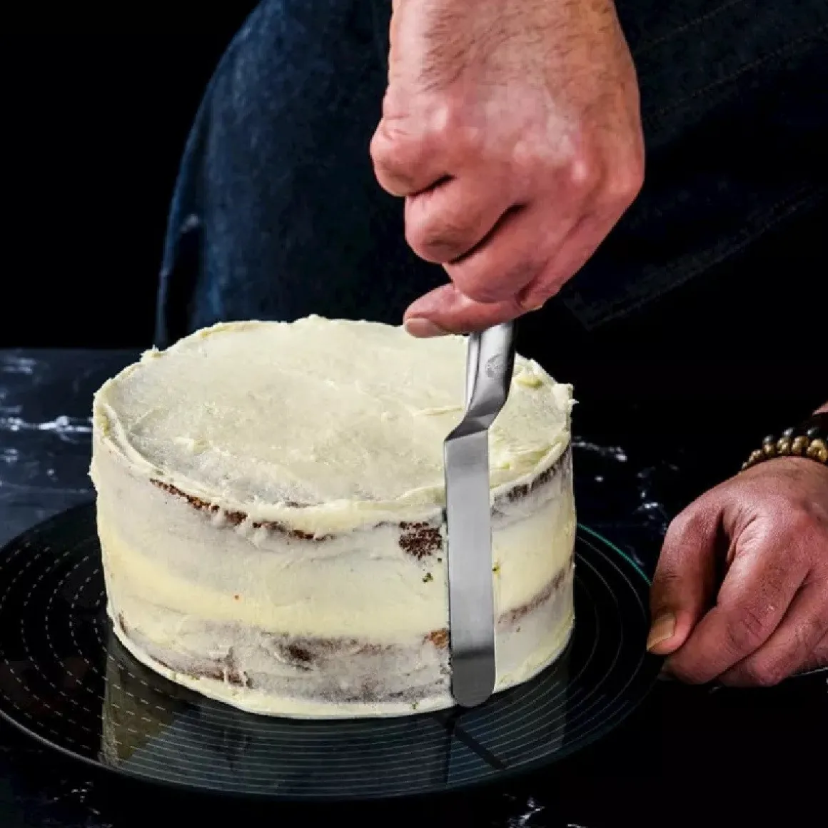 Plate-It Paletmes / Glaceermes doorgezet Set/3