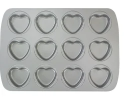 PME Bakvorm Hartjes 12 stuks