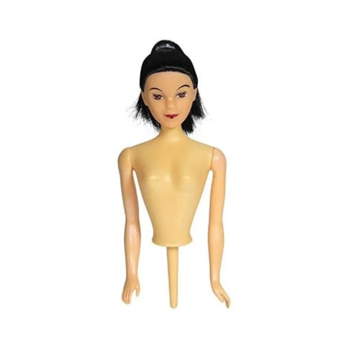 PME Barbie Doll Pick (Pin Popje) Zwart haar**