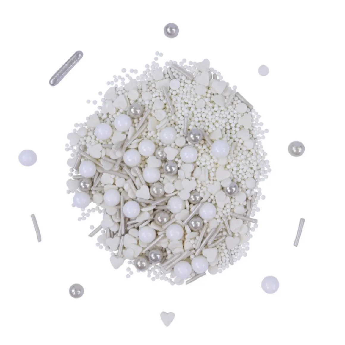 PME Bruiloft Wit Sprinkle Mix (Out of the Box) 60g