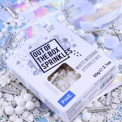 PME Bruiloft Wit Sprinkle Mix (Out of the Box) 60g