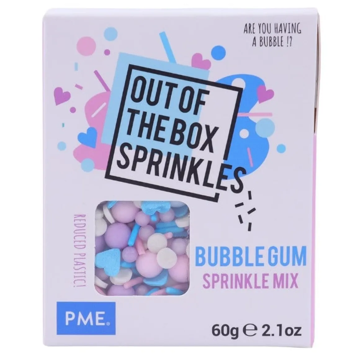 PME Bubblegum Sprinkle Mix (Out of the Box) 60g