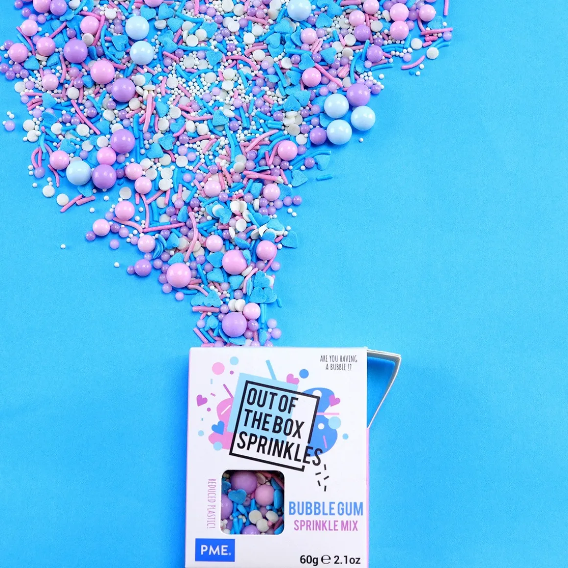 PME Bubblegum Sprinkle Mix (Out of the Box) 60g