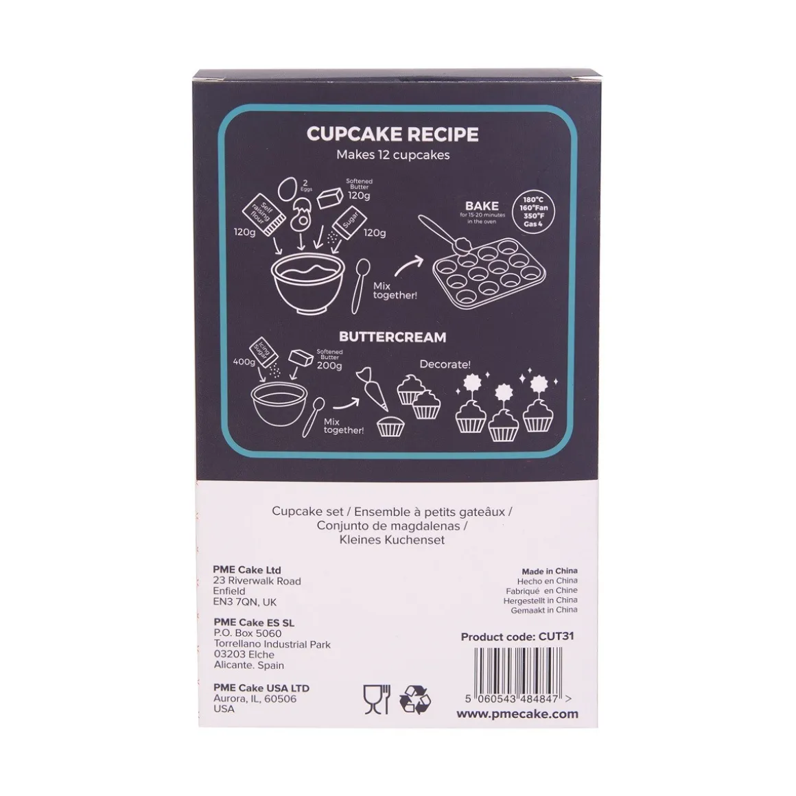 PME Cupcake Set Eid Mubarak 24st.**