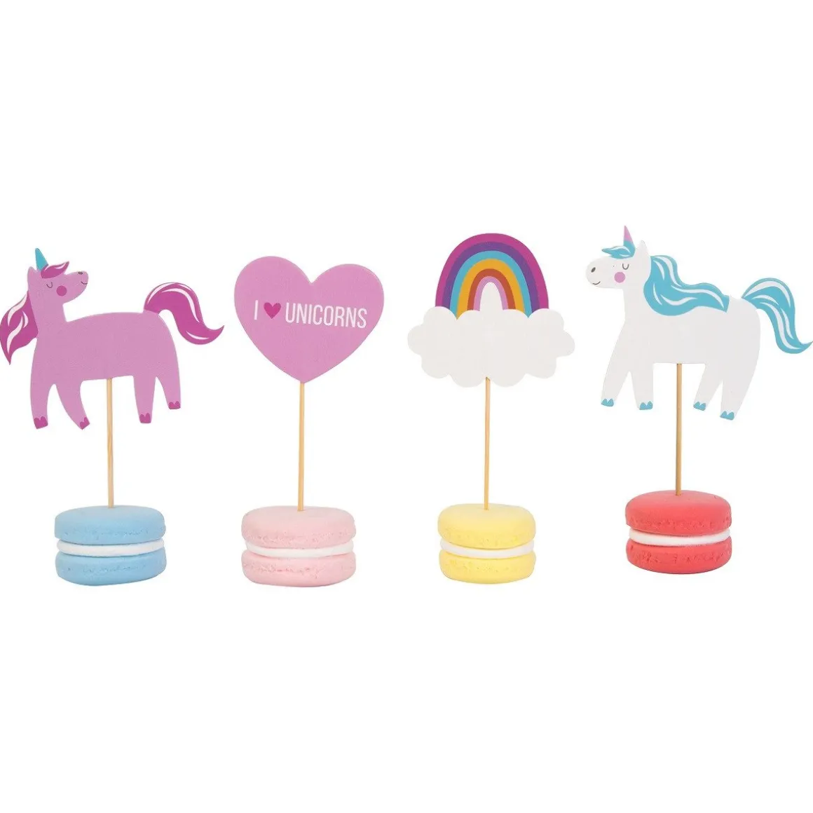 PME Cupcake Set I Love Unicorns 24st.