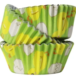 PME Cupcake Vormpjes Paaskuikens Ø50mm 30st.