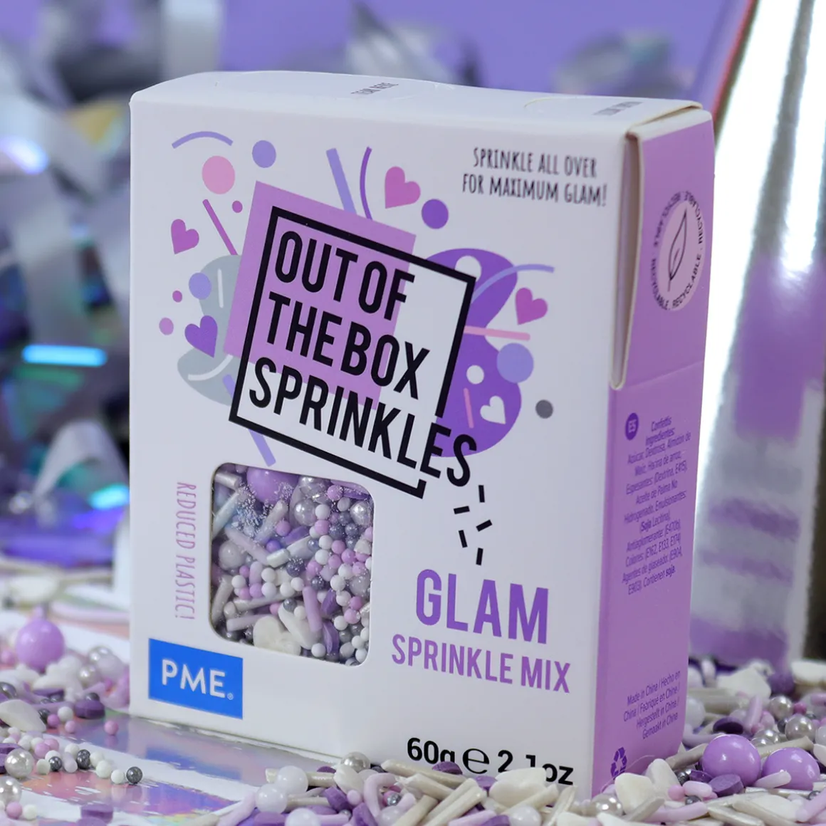 PME Glamour Sprinkle Mix (Out of the Box) 60g