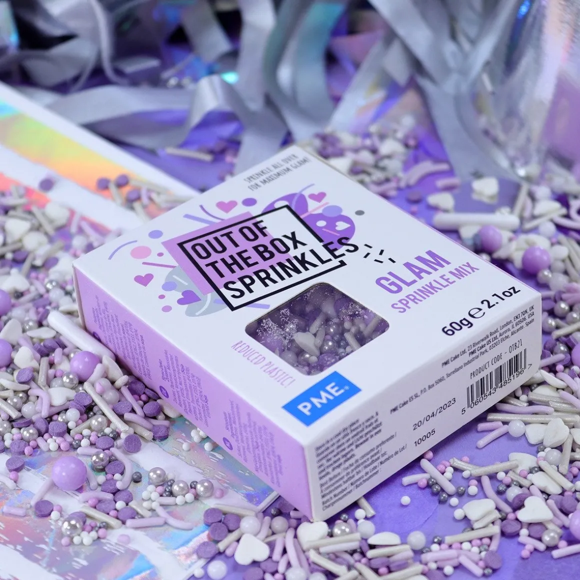 PME Glamour Sprinkle Mix (Out of the Box) 60g