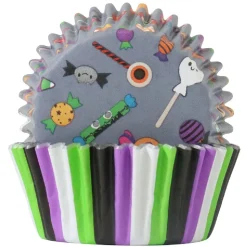 PME Halloween Cupcake Vormpjes Trick or Sweet Ø52mm 60st.